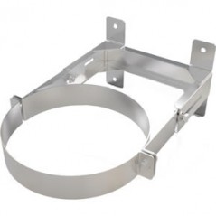 Wall Support 80mm-130mm dia 150mm - Silver